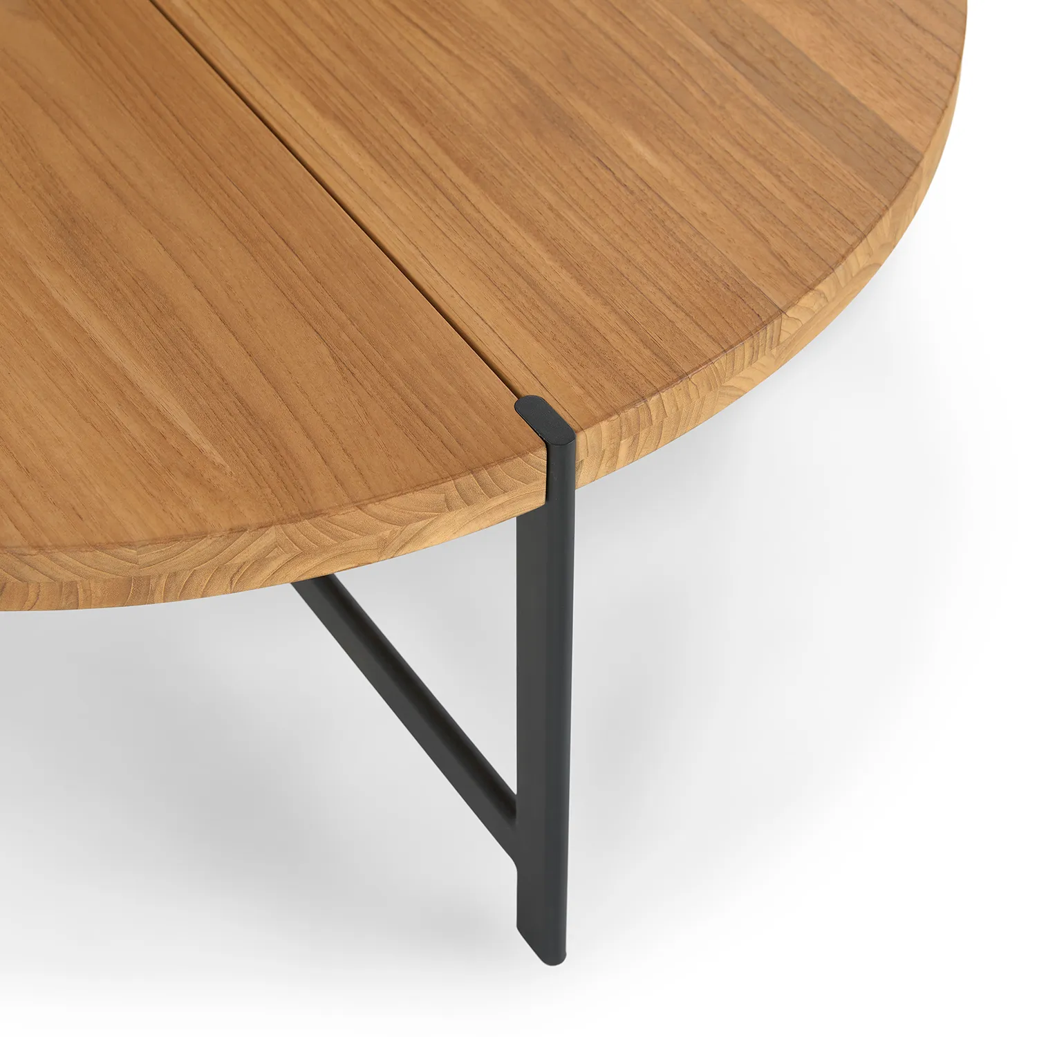 Haskel 40_ Outdoor Coffee Table - Shield Teak - Image 3