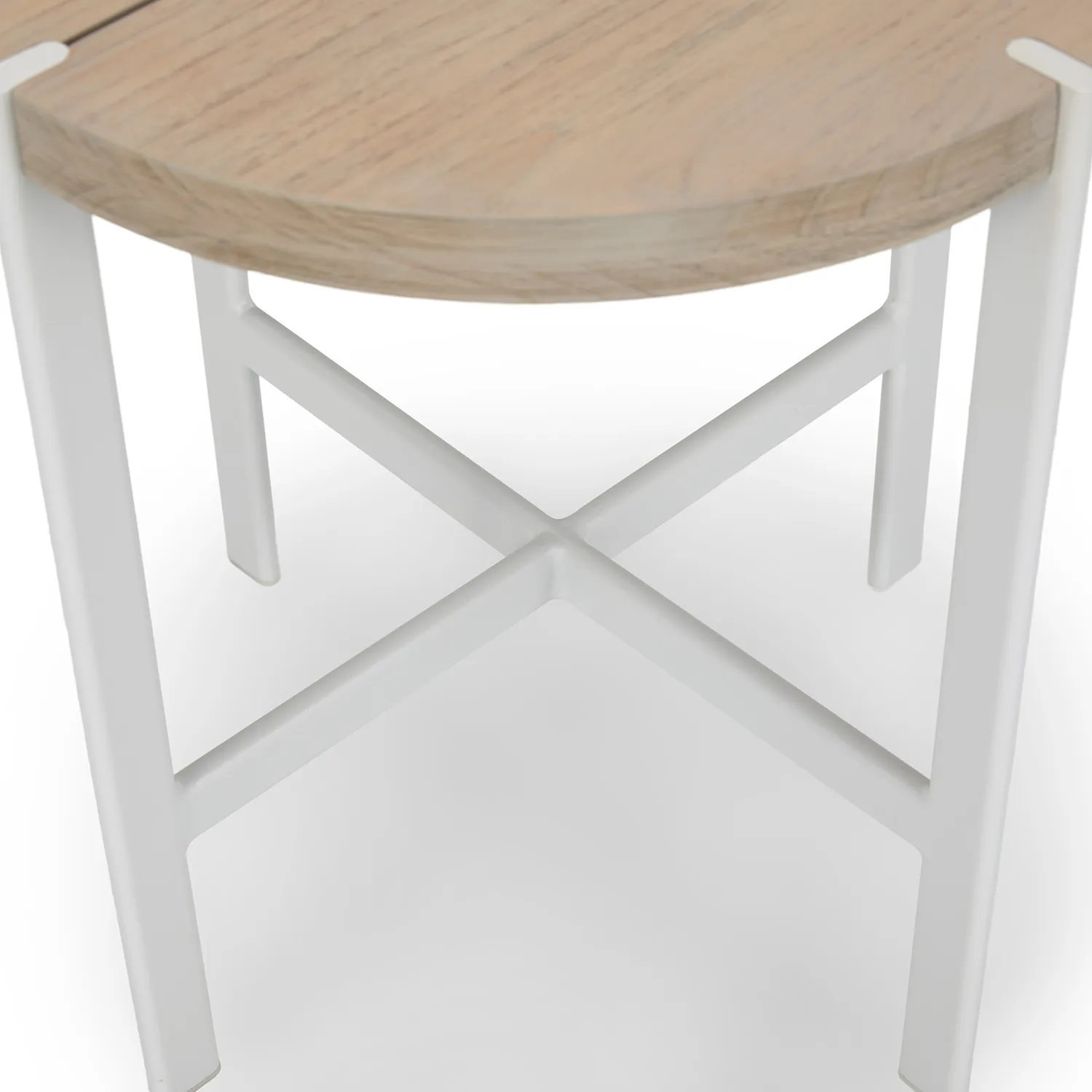 Haskel Outdoor Side Table - Driftwood Gray - Image 6
