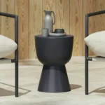 Hendry Outdoor Side Table - Rosin Black