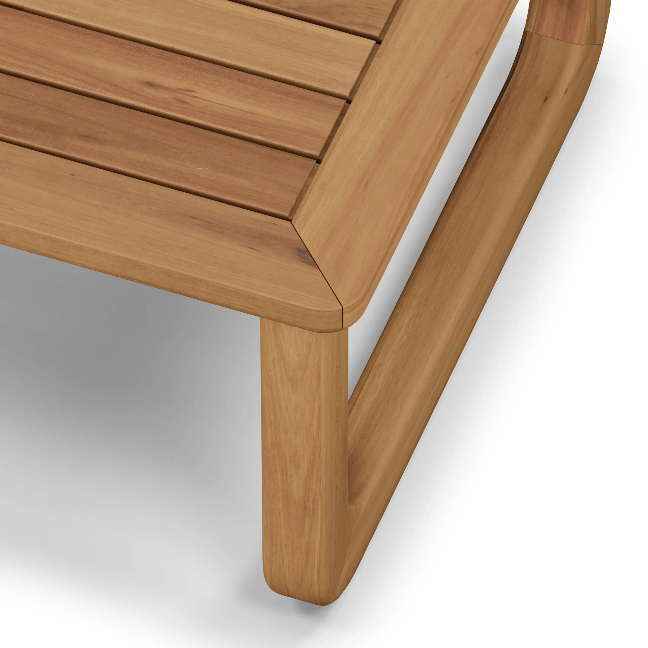 Laholm 43_ Outdoor Coffee Table - Acacia - Image 3