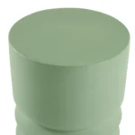 Pindo Outdoor Concrete Side Table - Khaki Green