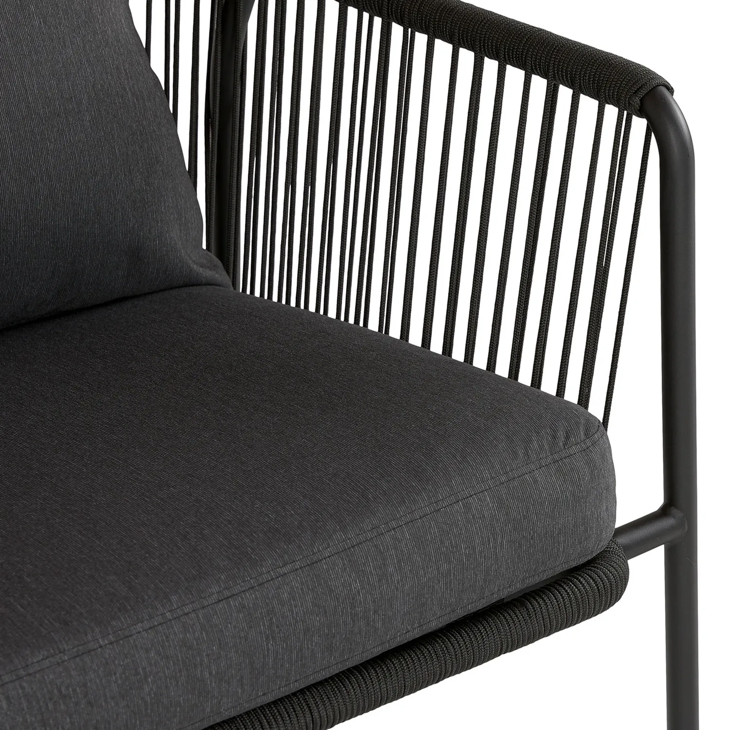 Calicut 67_ Outdoor Loveseat Set - Coast Black - Image 11