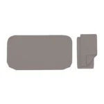 Callais Outdoor Taupe Gray Sofa Cushion Cover Set