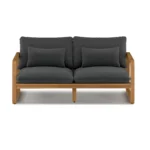 Laholm 70_ Outdoor Loveseat - Dravite Black