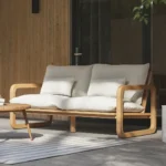 Laholm 70_ Outdoor Loveseat - Dravite Ivory