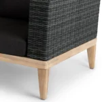 Urba 88.5_ Outdoor Sofa - Slate Gray
