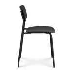 Ari Outdoor Stackable Dining Chair - Black