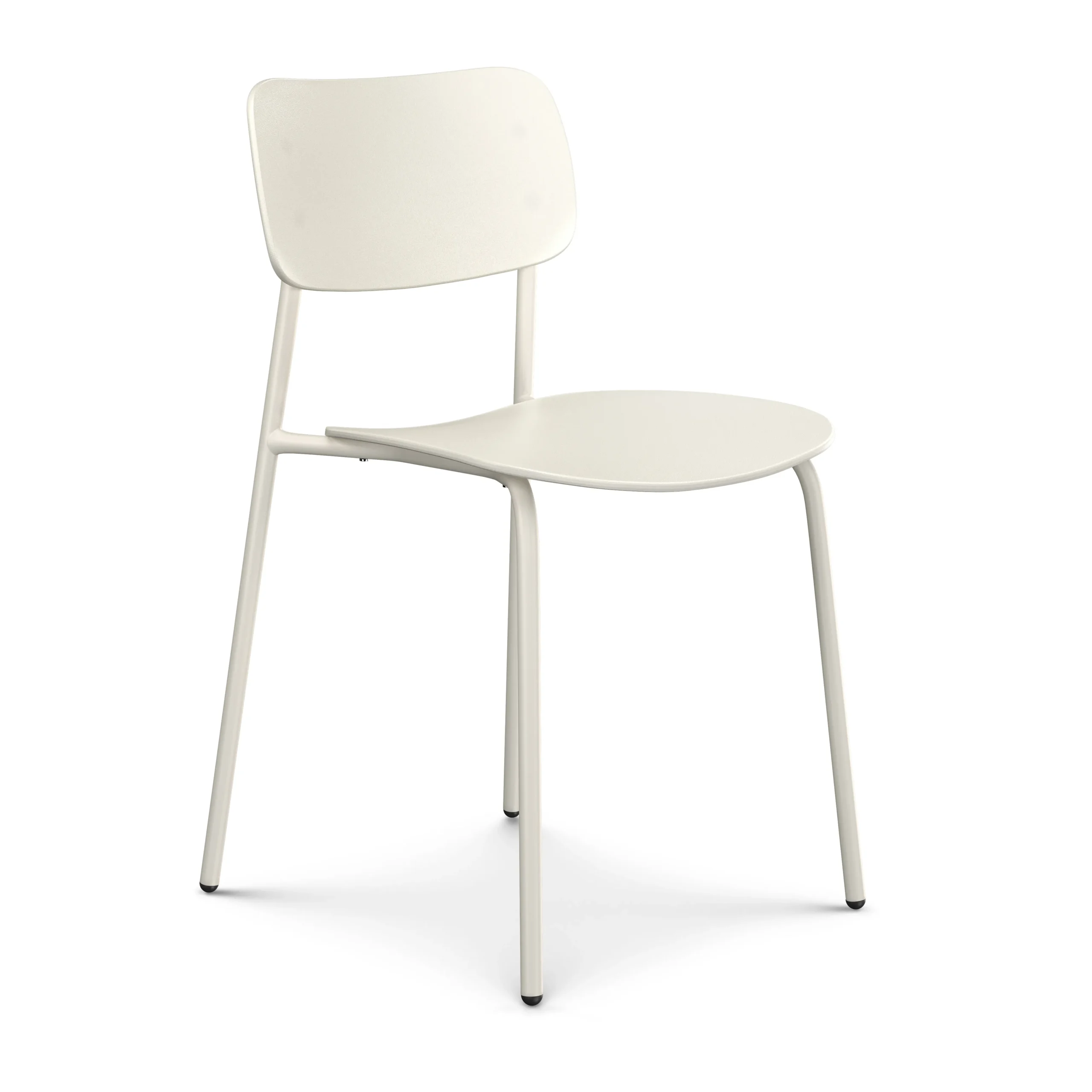 Ari Outdoor Stackable Dining Chair - Taupe - Image 8