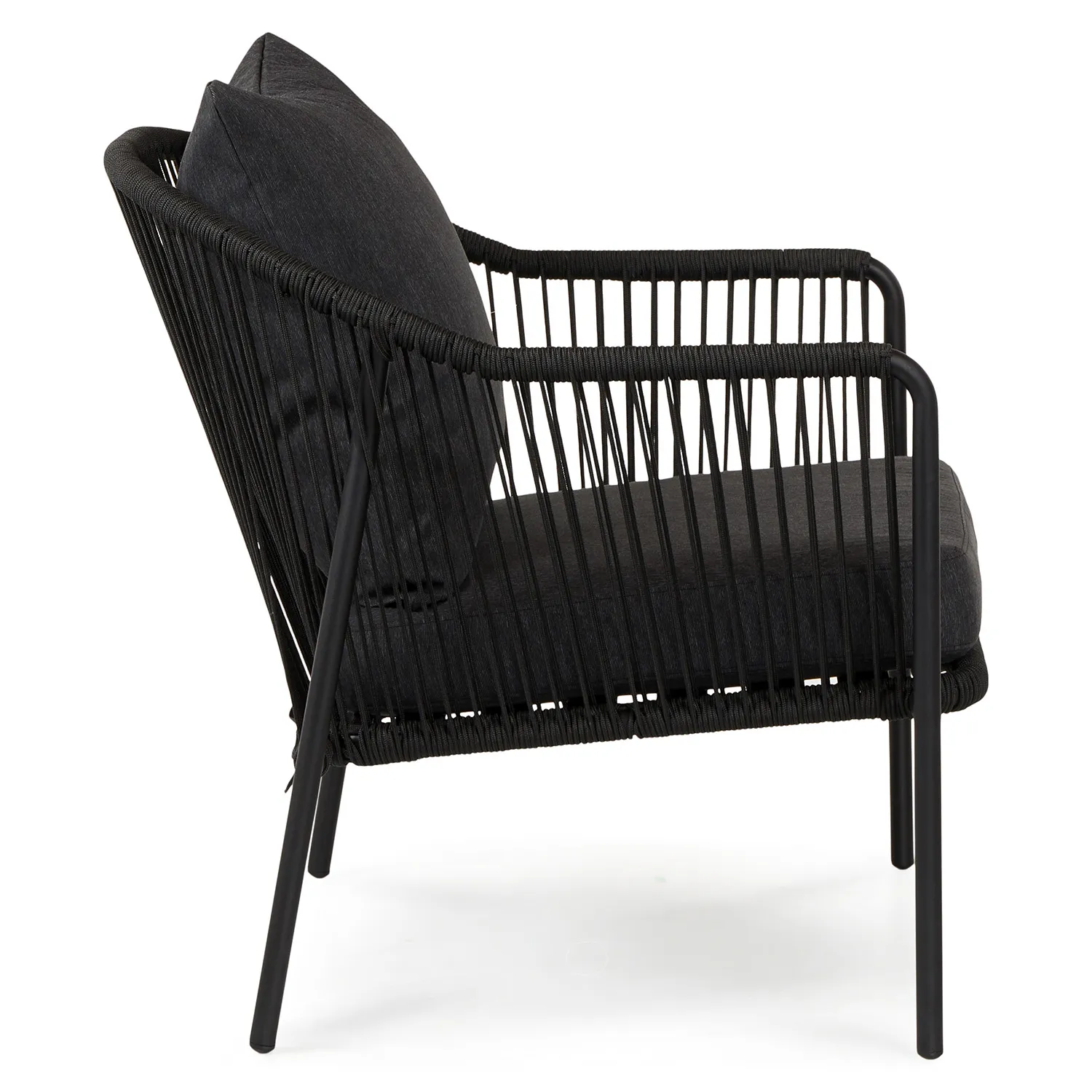 Calicut 33_ Outdoor Lounge Chair - Coast Black - Image 9