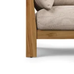 Cove 34.25_ Outdoor Corner Chair Module - Basket Beige