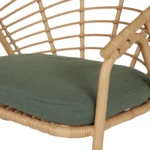 Dalarna 25_ Outdoor Lounge Chair - Dravite Green