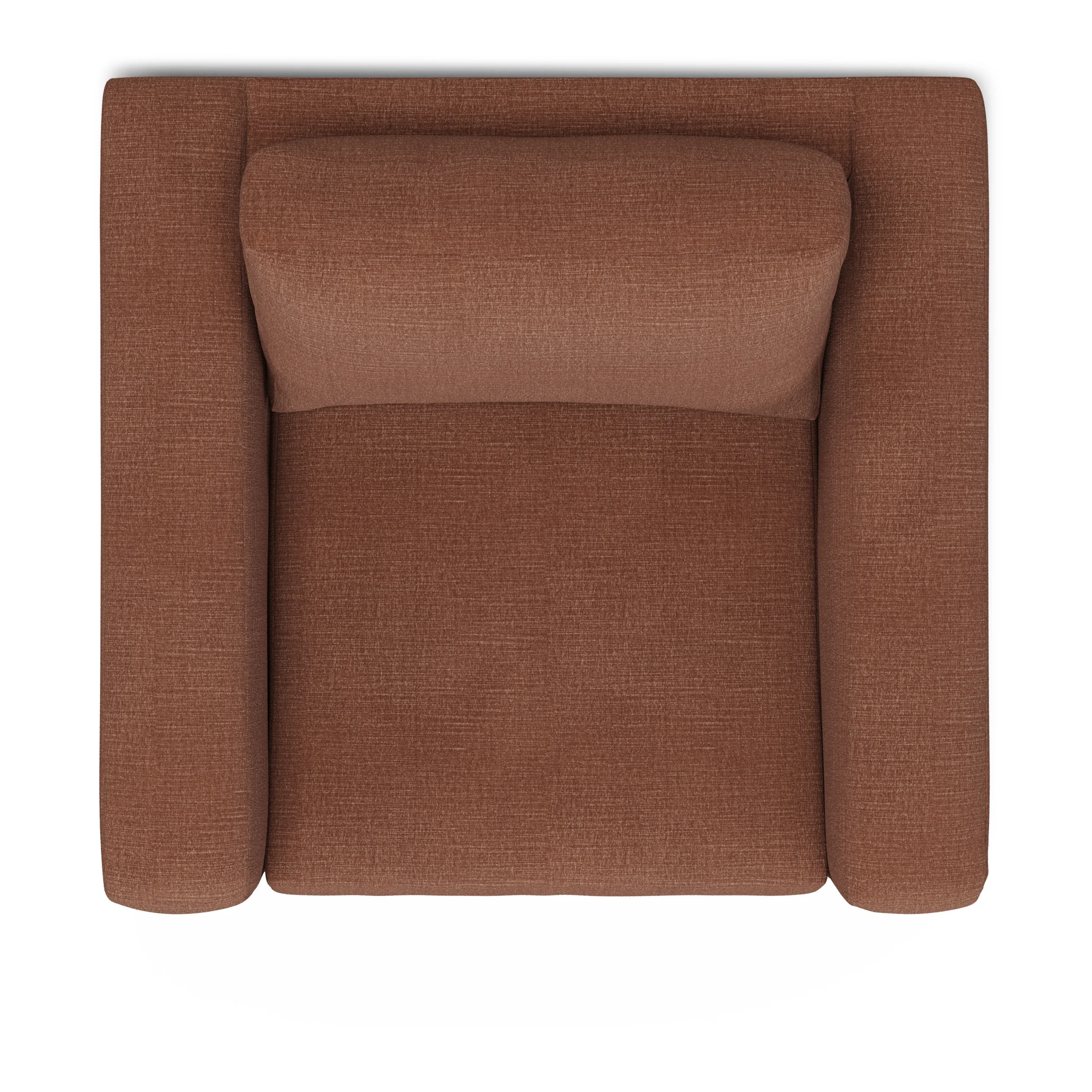 Riley 42_ Lounge Chair - Napa Rust - Image 7