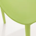Dot Outdoor Stackable Dining Chair - Citrus Green