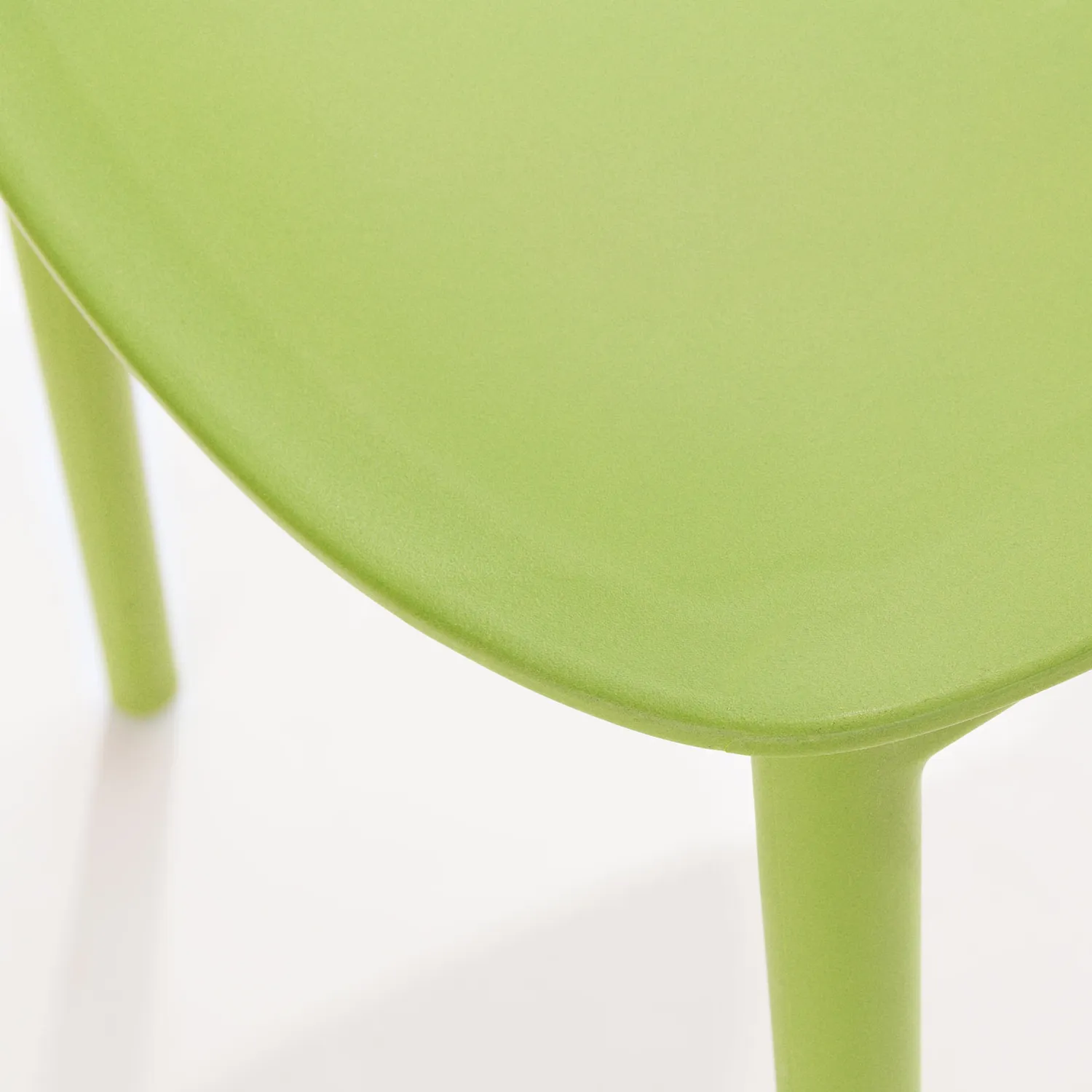 Dot Outdoor Stackable Dining Chair - Citrus Green - Image 10