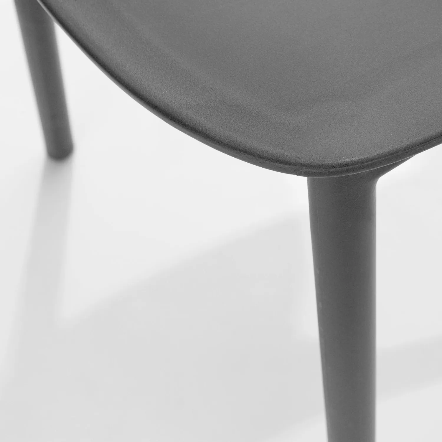 Dot Outdoor Stackable Dining Chair - Graphite - Image 11