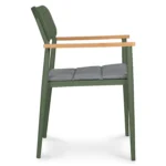 Elan Outdoor Stackable Dining Chair - Green
