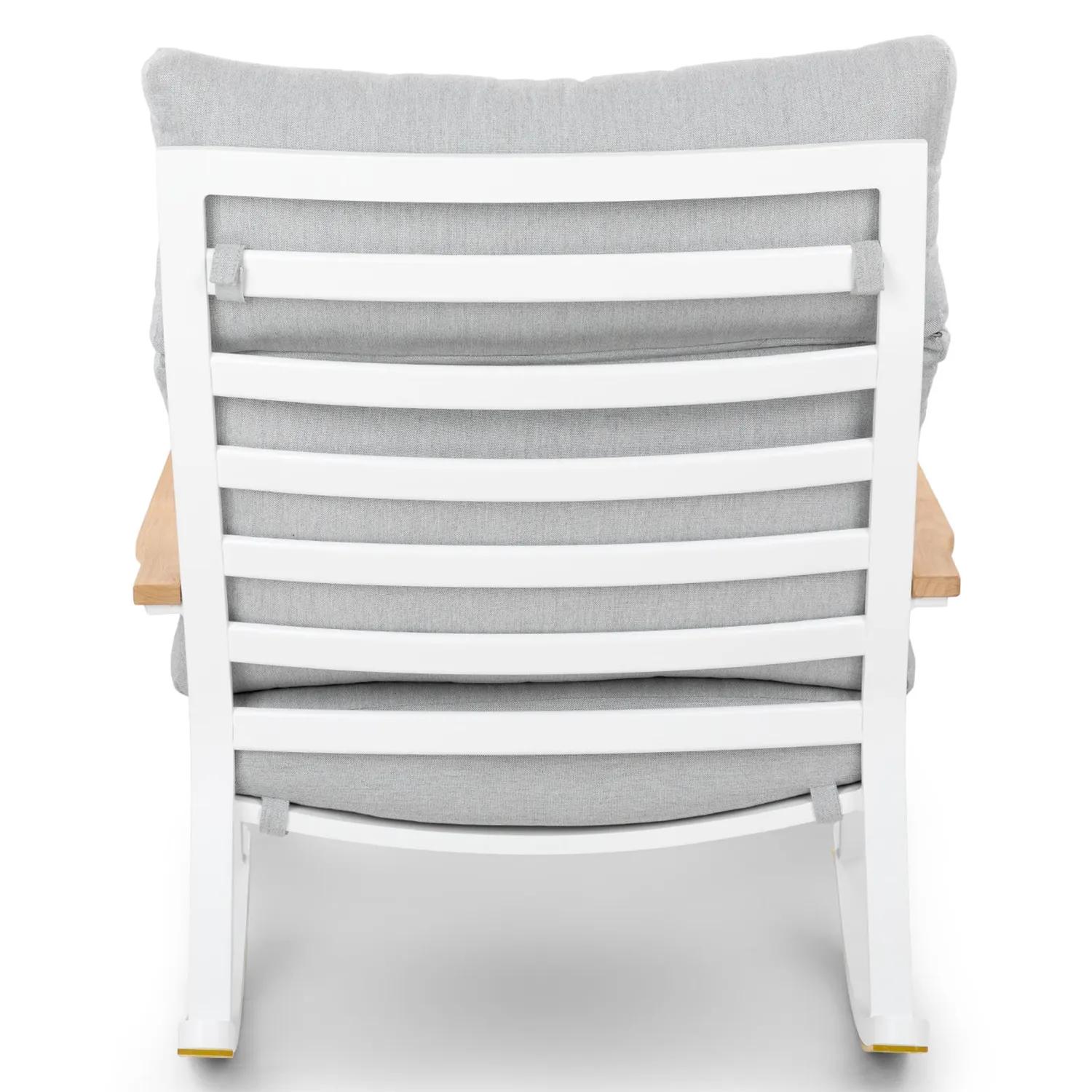 Eleya 31.5_ Outdoor Rocking Chair - Cera Gray - Image 8