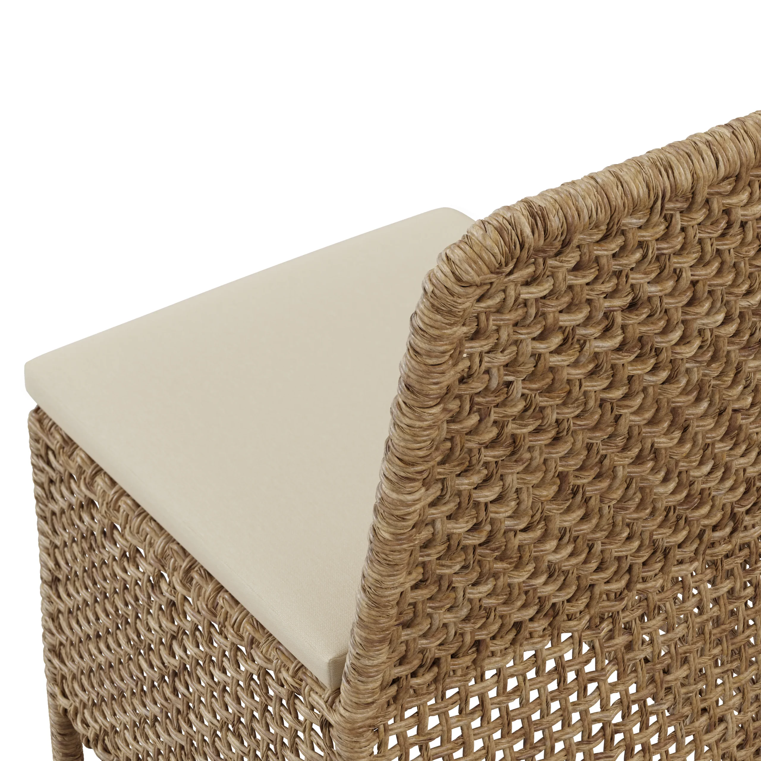 Robbi Outdoor Dining Chair - Dravite Ivory - Image 8