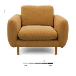 Sanders 37_ Lounge Chair - Hestia Ginger