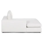 Beta 49_ Left Chaise Module - Quartz White