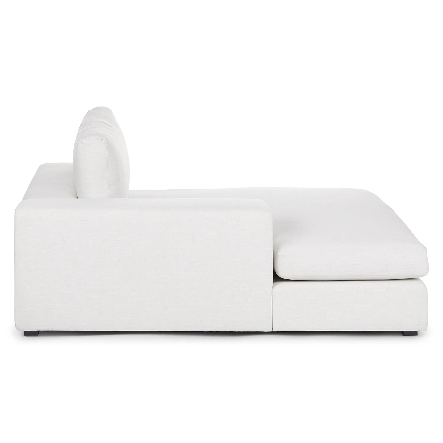 Beta 49_ Left Chaise Module - Quartz White - Image 11