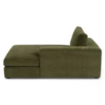 Beta 49_ Right Chaise Module - Cypress Green