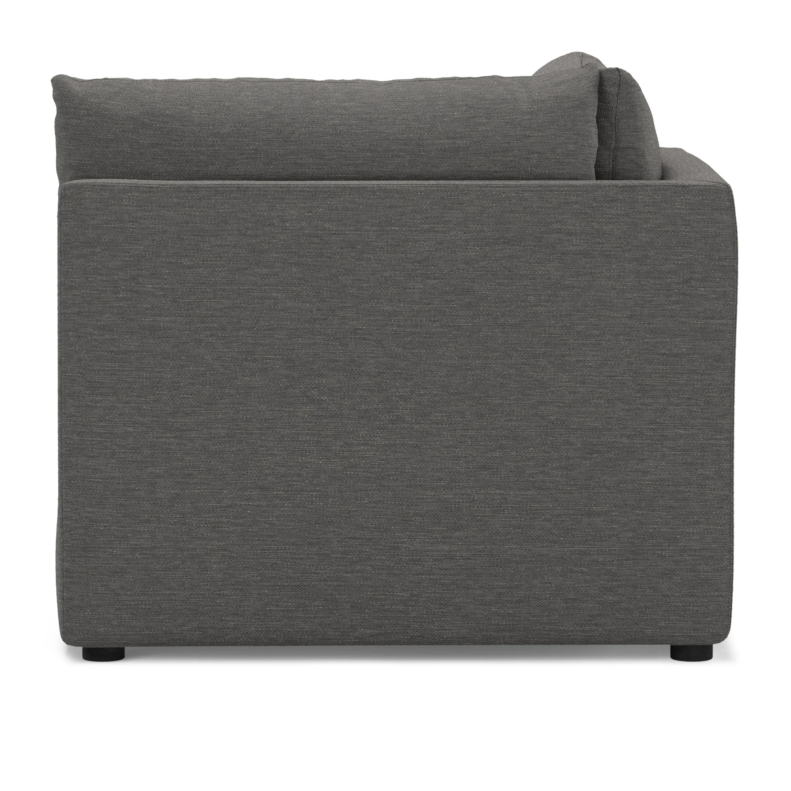Leigh 41_ Corner Chair Module - Silver Gray - Image 11