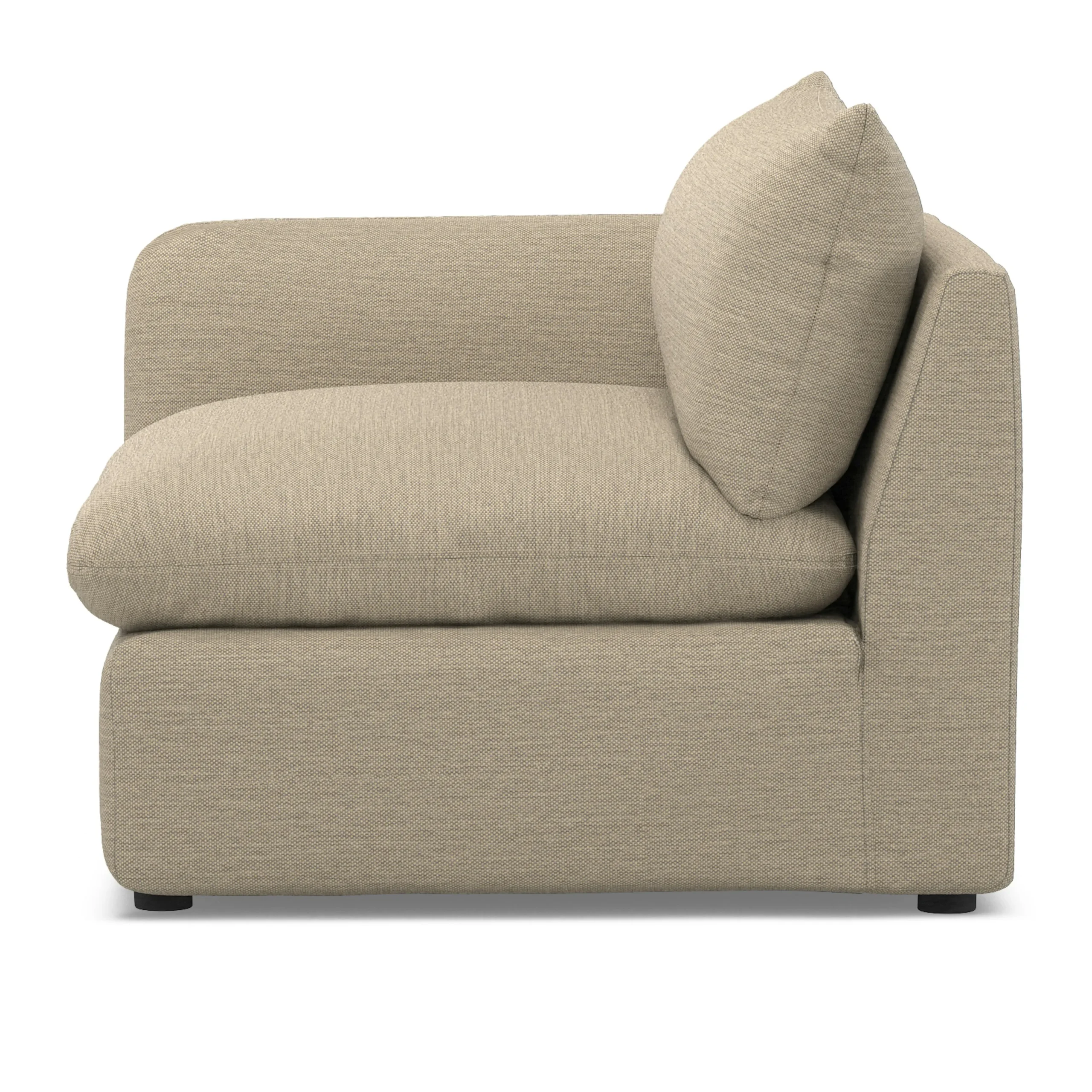 Leigh 46_ Left Arm Module - Silver Taupe - Image 13
