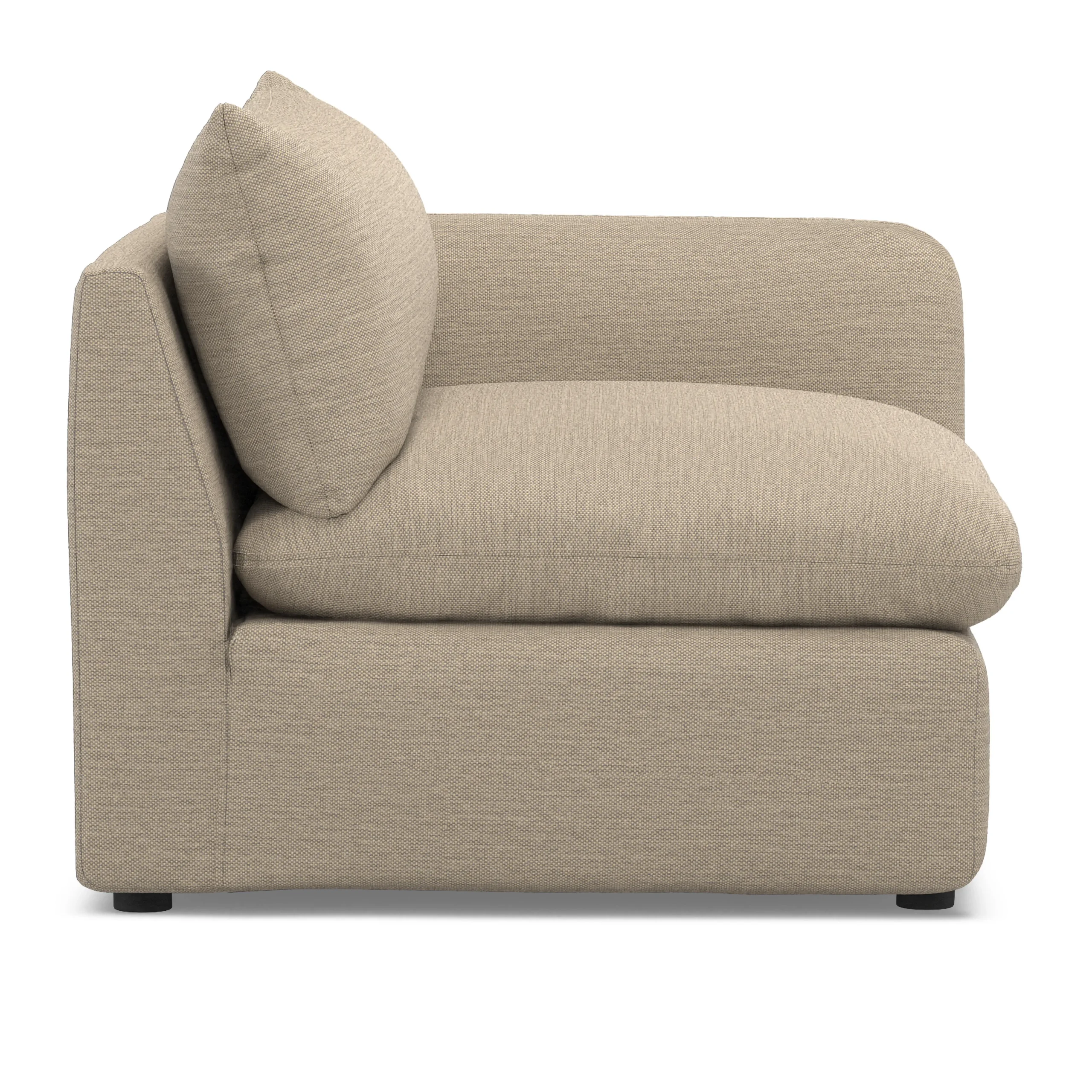 Leigh 46_ Right Arm Module - Silver Taupe - Image 13