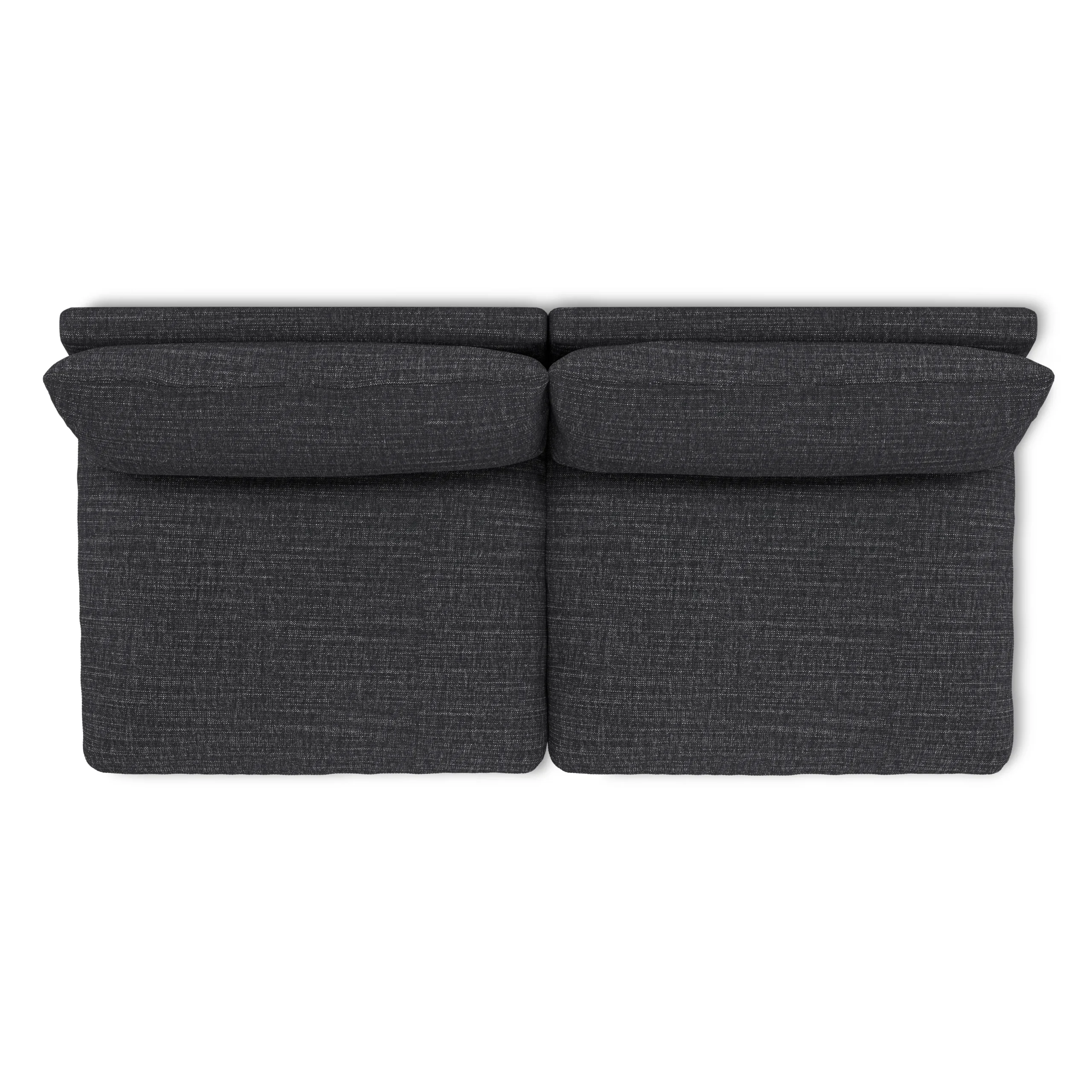 Leigh 79_ Armless Modular Sofa - Napa Charcoal - Image 9