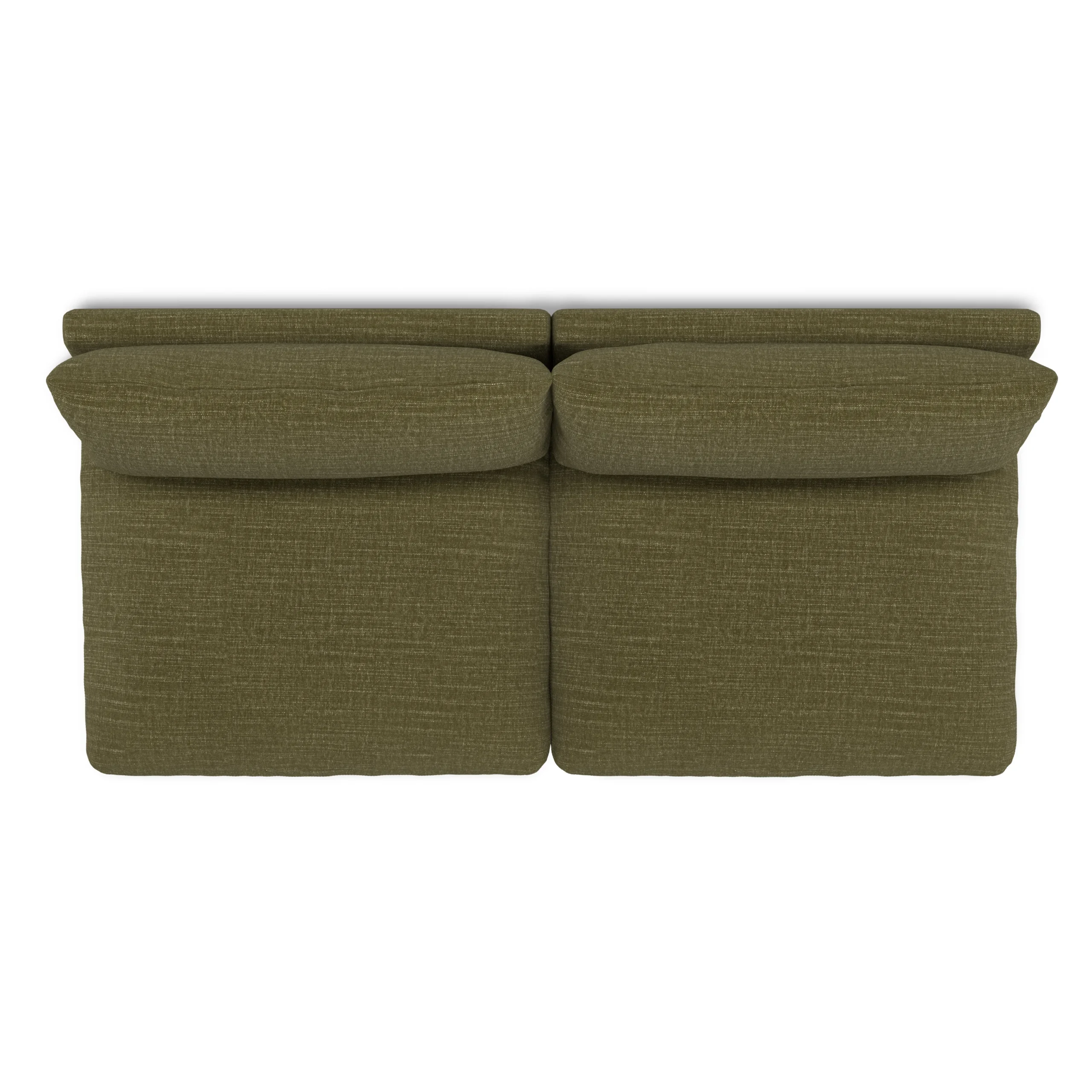 Leigh 79_ Armless Modular Sofa - Napa Moss - Image 10