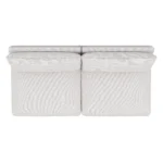 Leigh 79_ Armless Modular Sofa - Silver Ivory