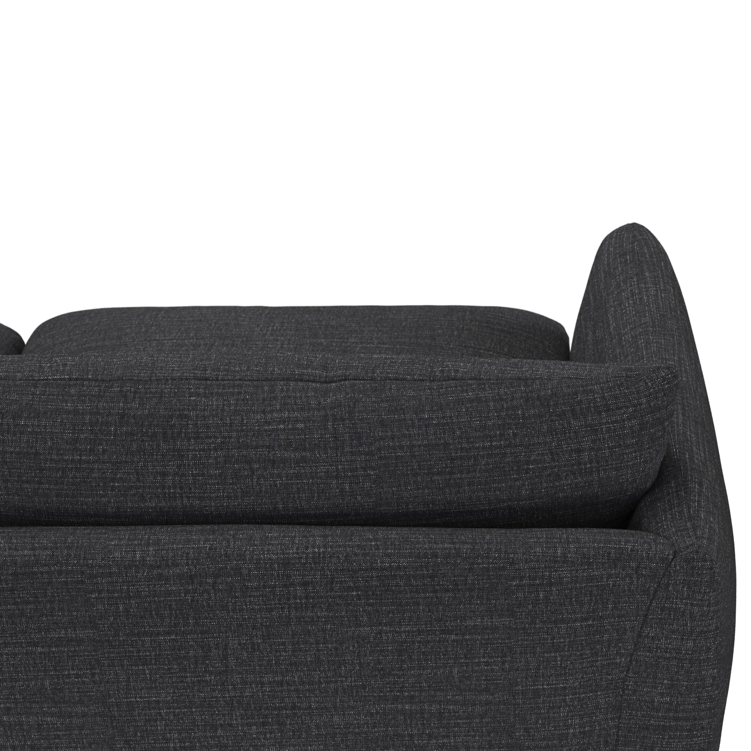 Leigh 92_ Modular Sofa - Napa Charcoal - Image 9