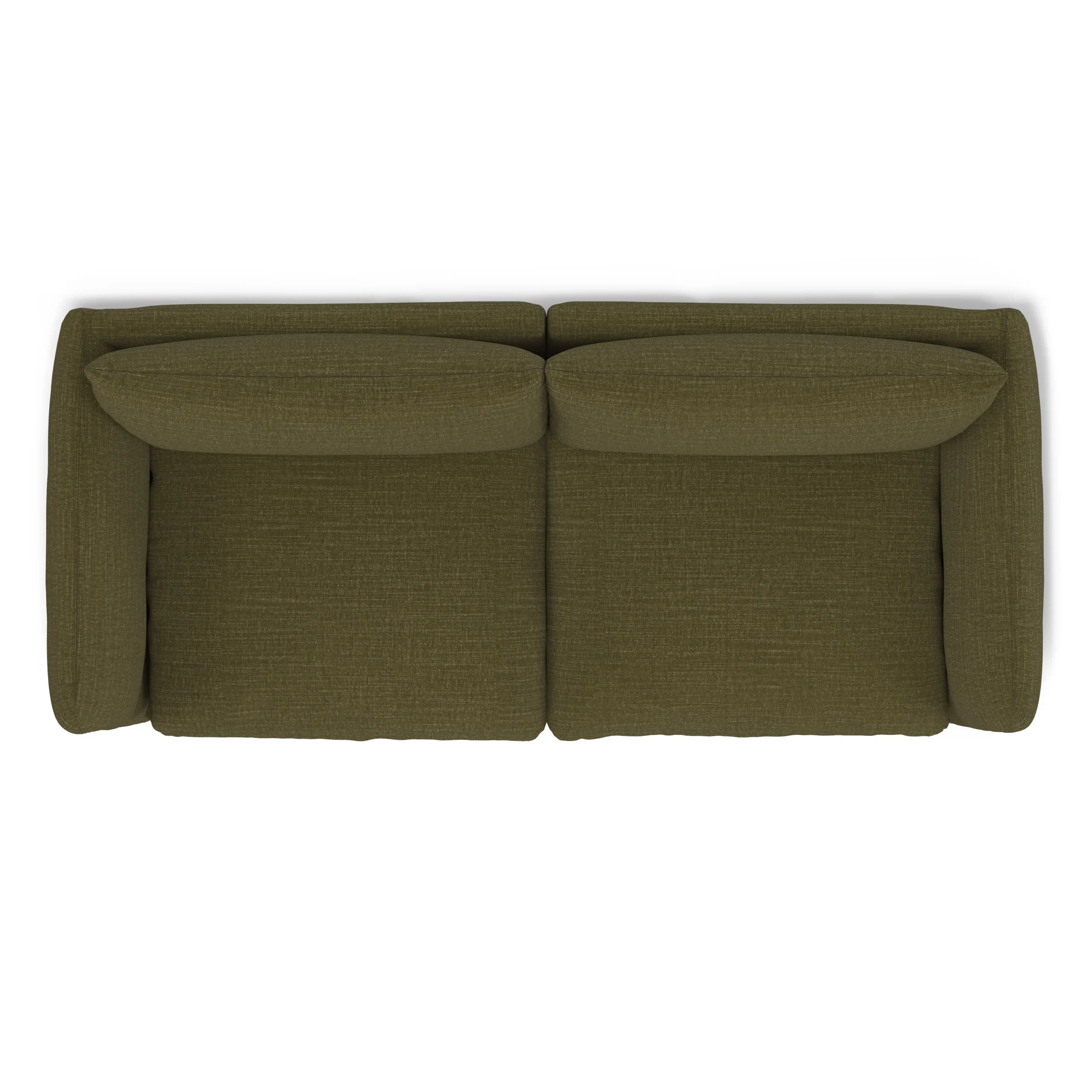 Leigh 92_ Modular Sofa - Napa Moss - Image 9