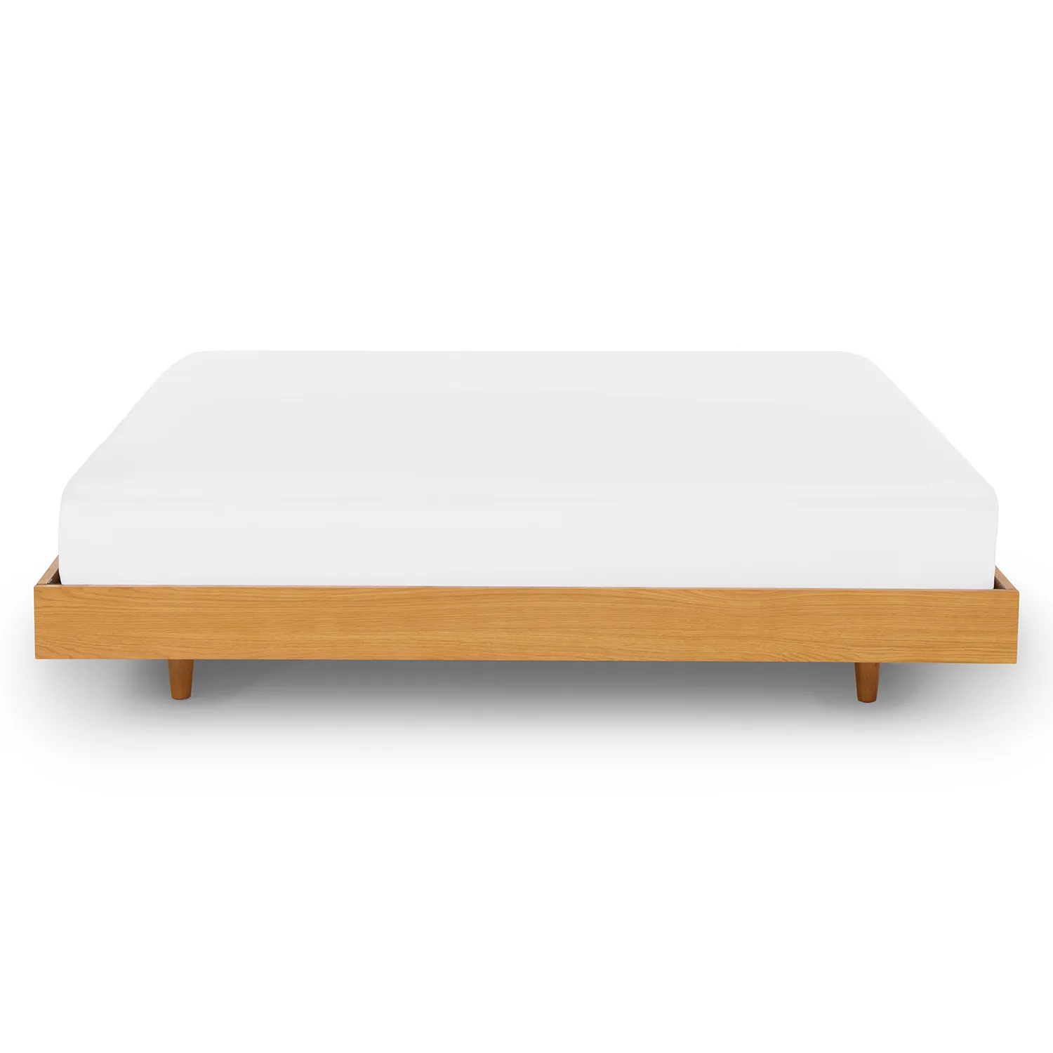 Basi King Bed Frame - Oak - Image 11