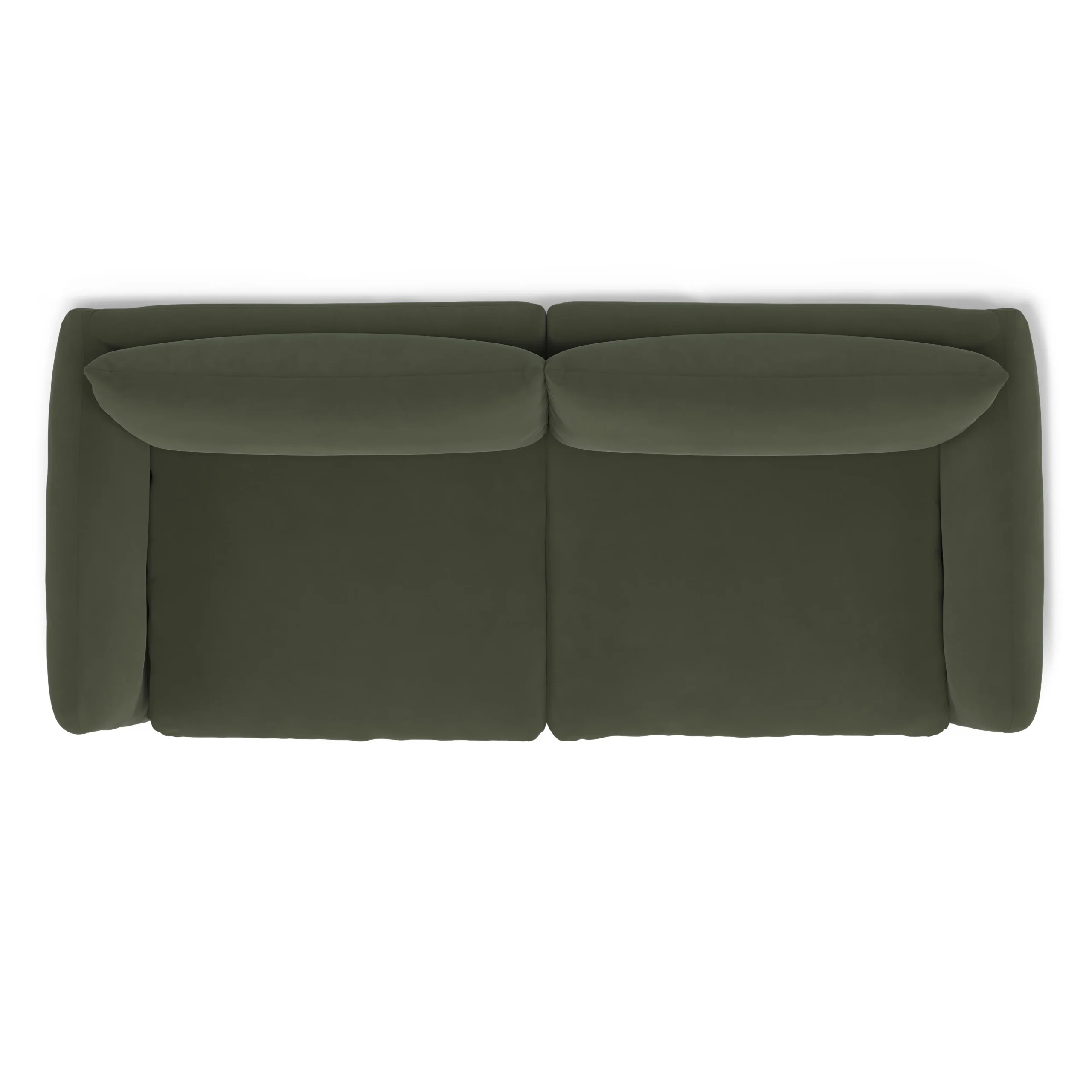 Leigh 92_ Velvet Modular Sofa - Hale Fir Green - Image 6