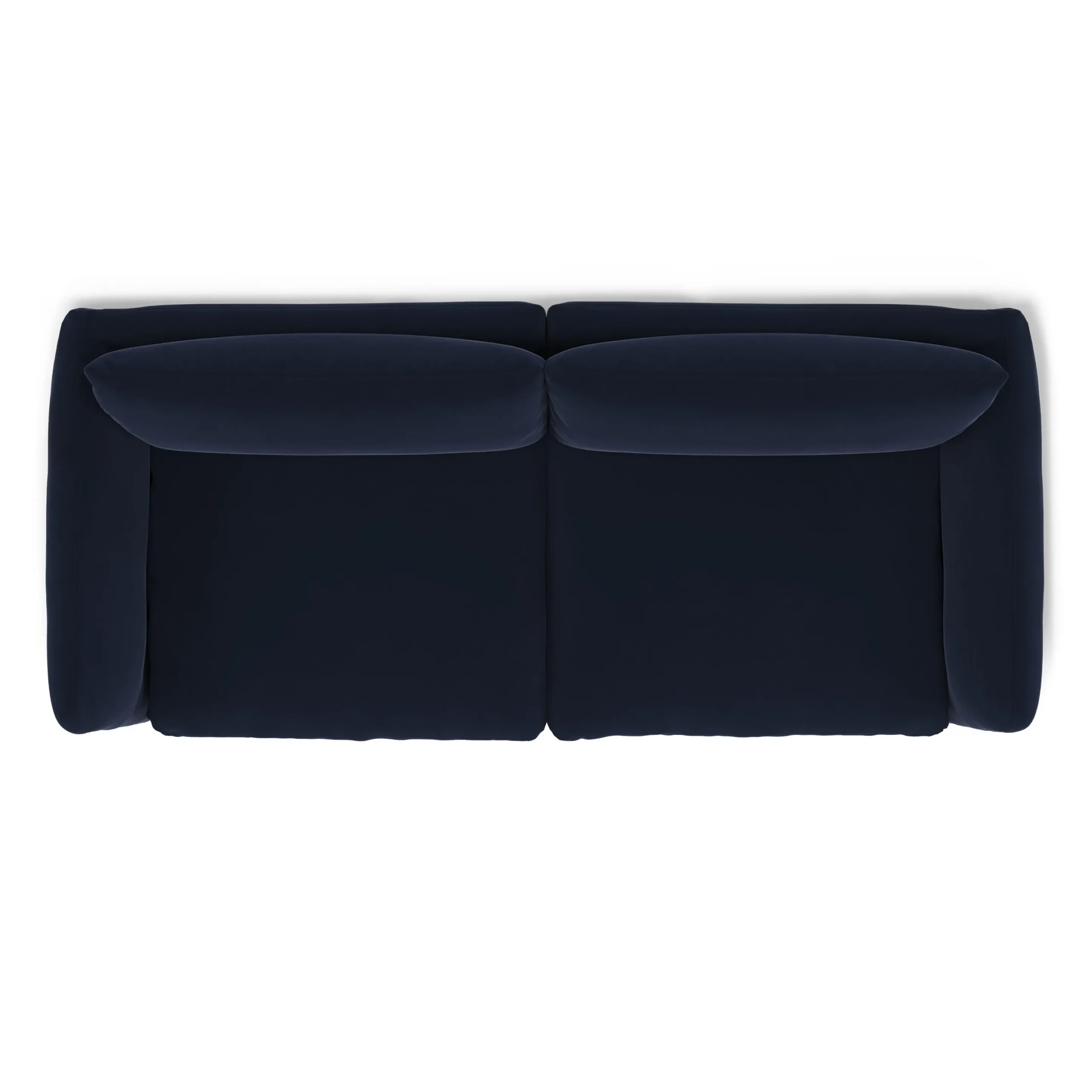 Leigh 92_ Velvet Modular Sofa - Hale Ink - Image 8
