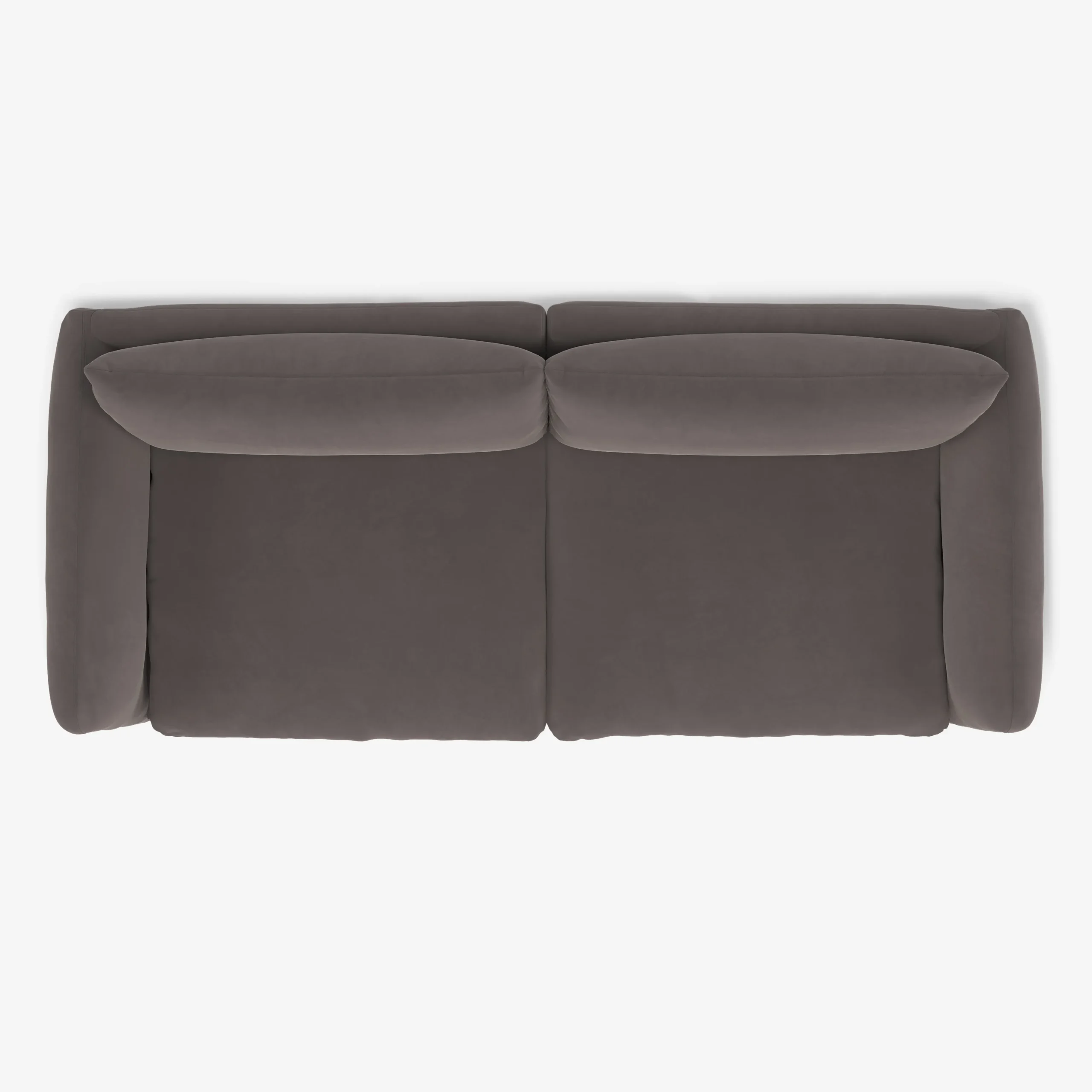 Leigh 92_ Velvet Modular Sofa - Hale Warm Gray - Image 9