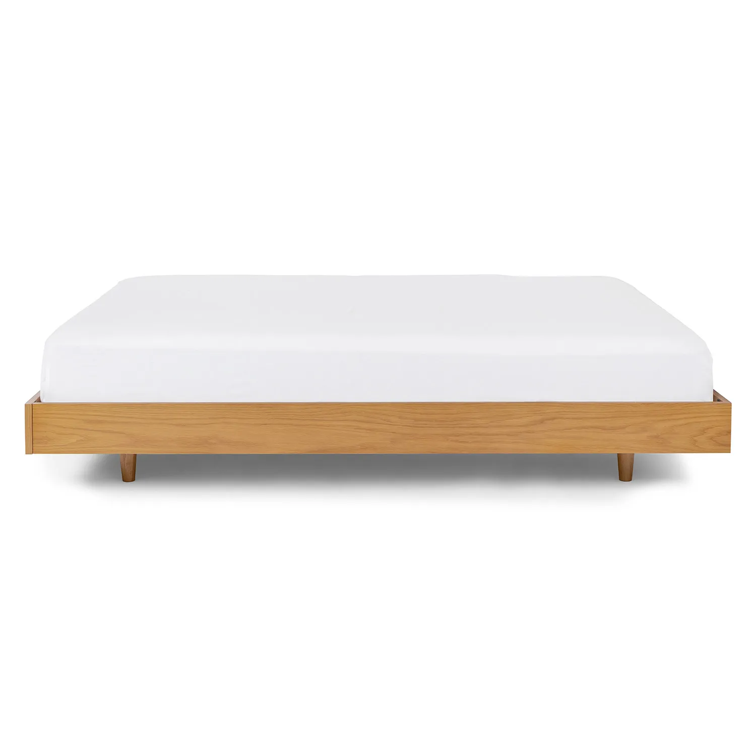 Basi Queen Bed Frame - Oak - Image 12