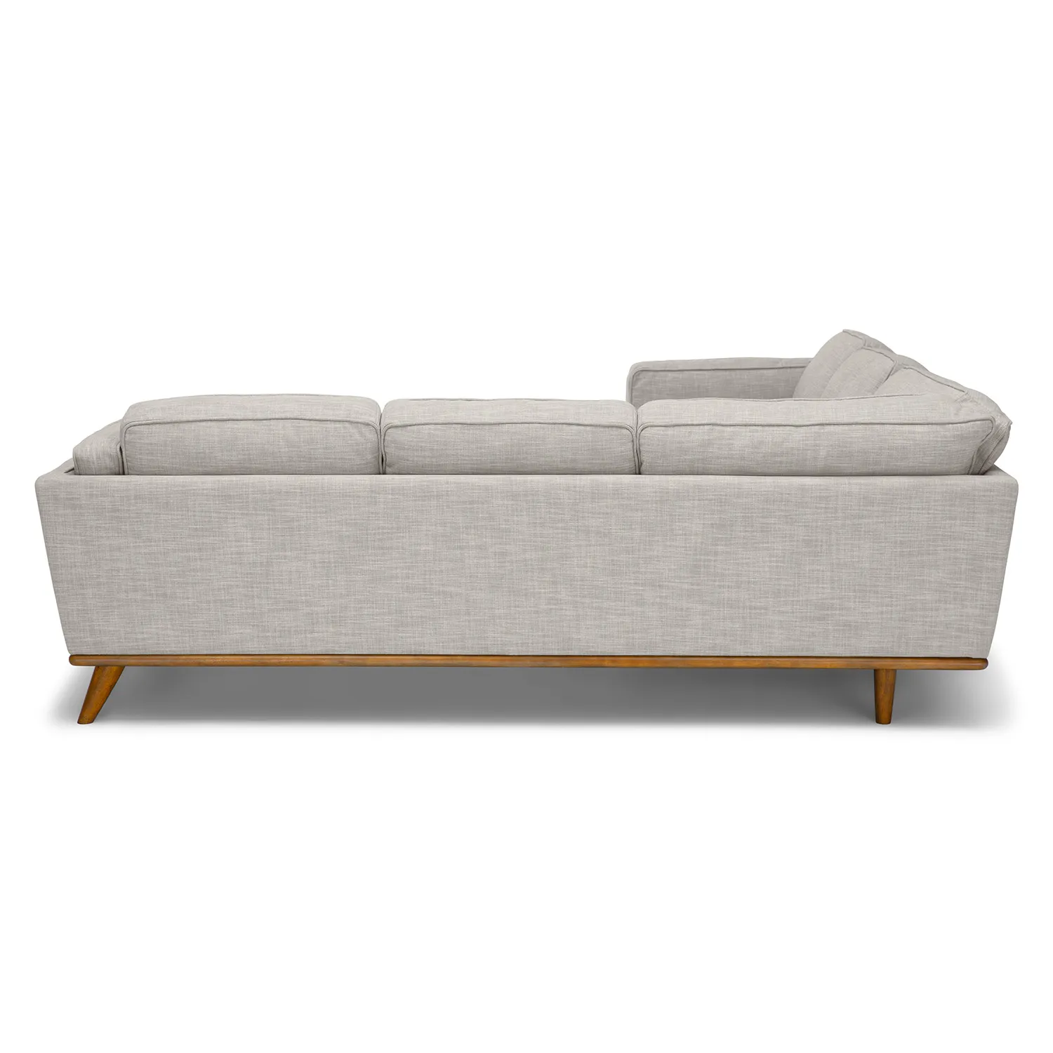 Timber 93_ Corner Sectional - Rain Cloud Gray - Image 6