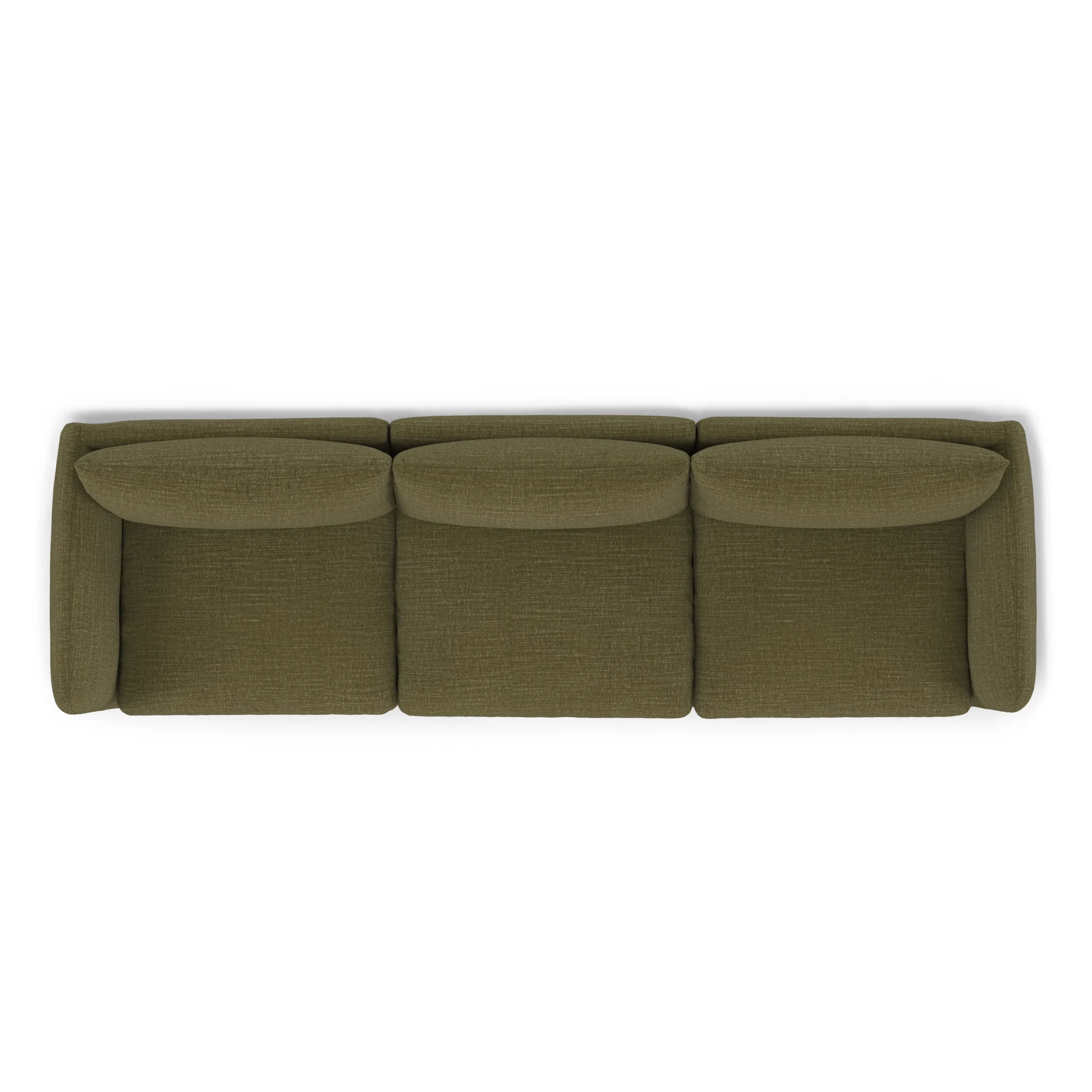 Leigh 131.5_ Modular Sofa - Napa Moss - Image 9