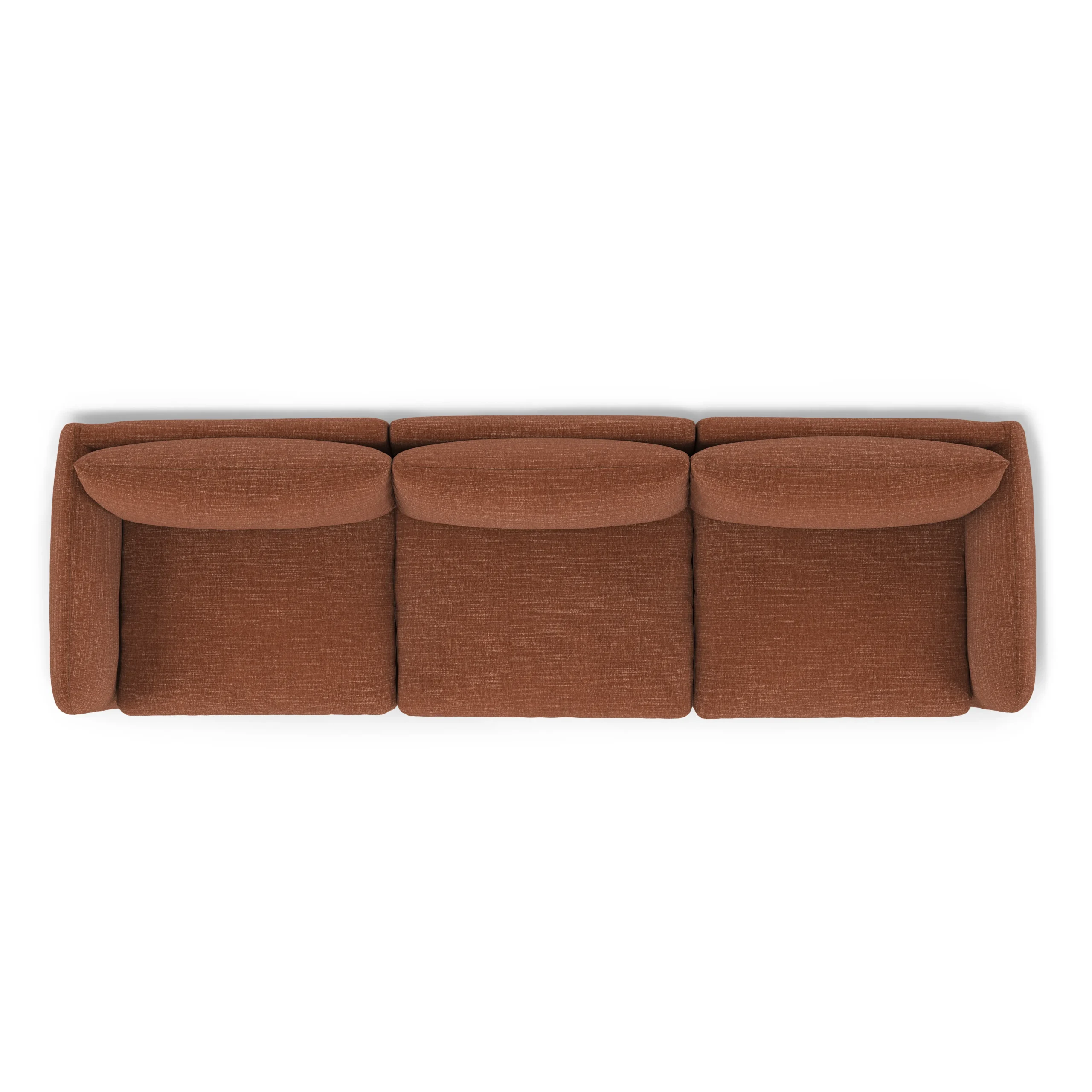 Leigh 131.5_ Modular Sofa - Napa Rust - Image 8