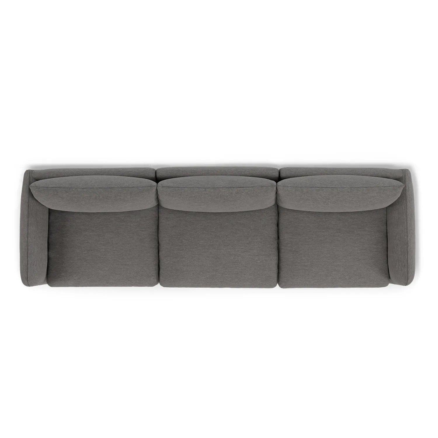 Leigh 131.5_ Modular Sofa - Silver Gray - Image 9