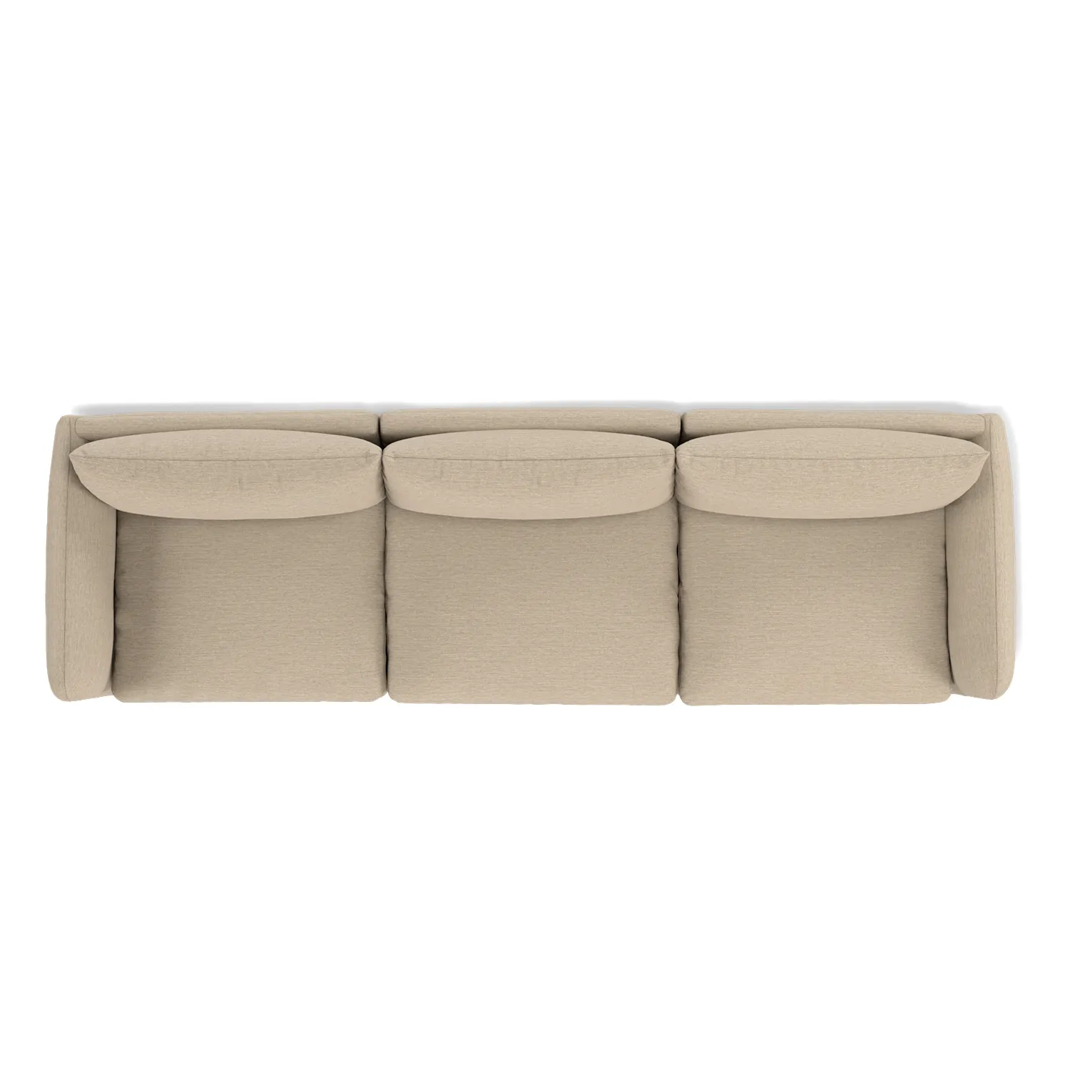 Leigh 131.5_ Modular Sofa - Silver Taupe - Image 9