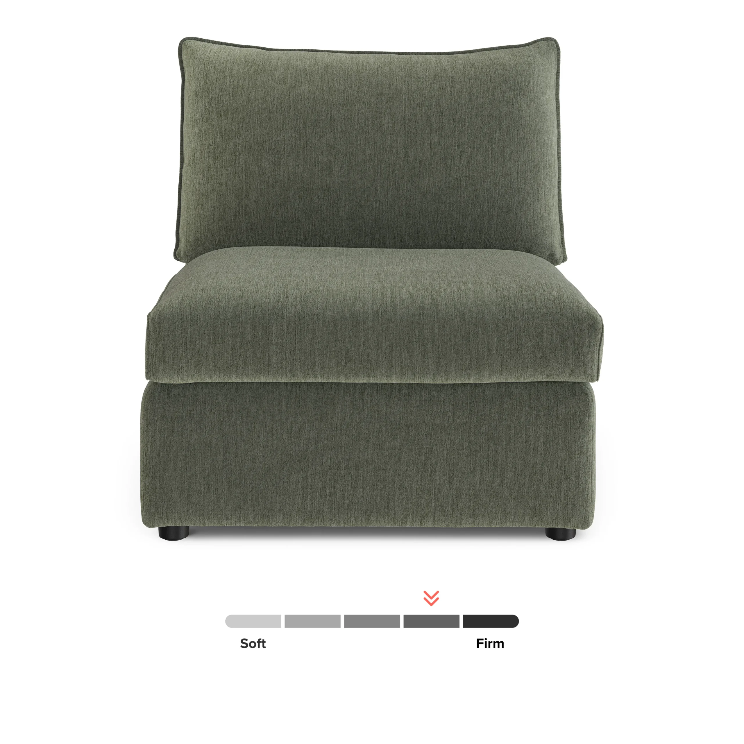 Lenae 32_ Armless Chair Module - Eleos Green - Image 8