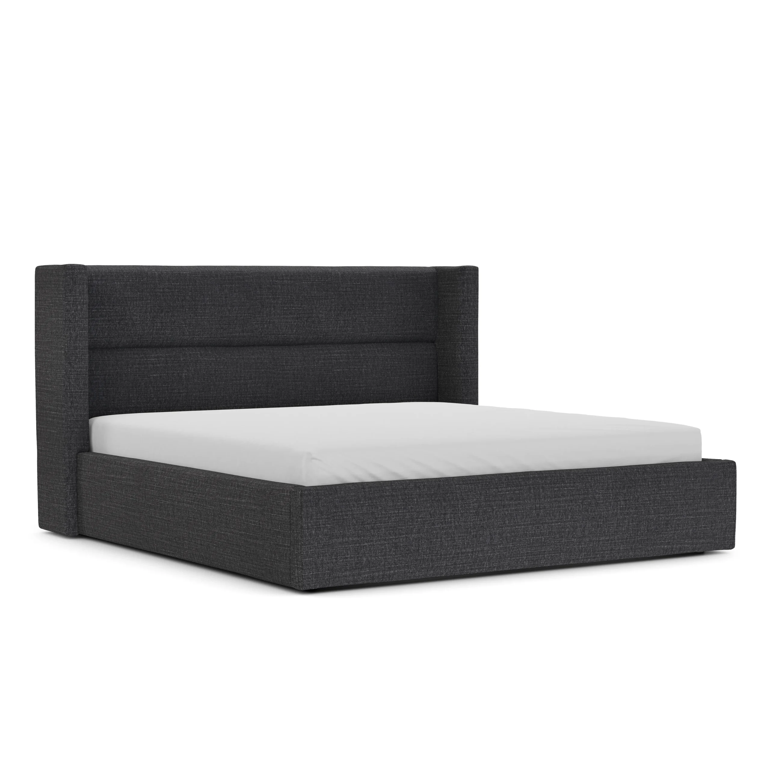 Calabri King Upholstered Bed - Napa Charcoal - Image 10