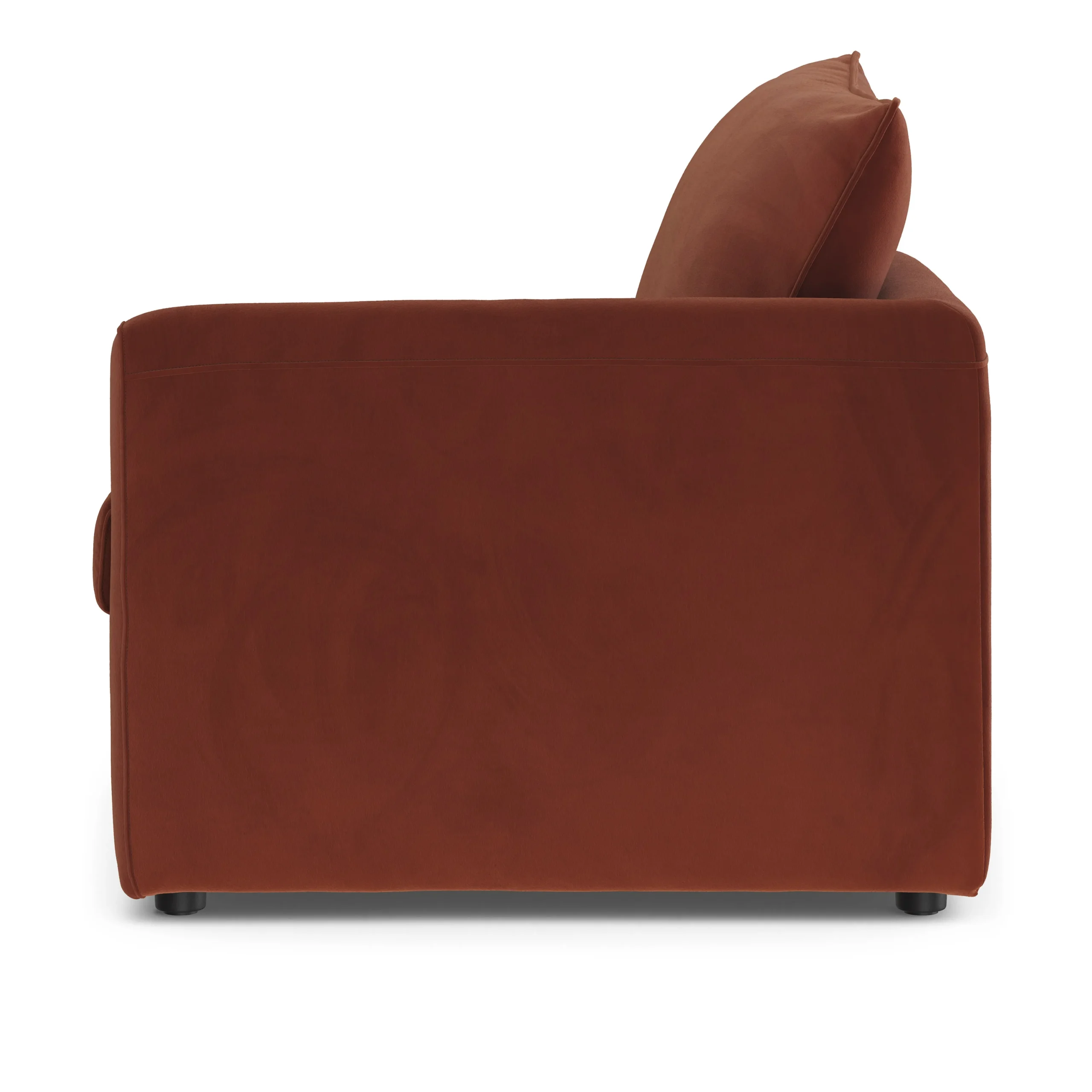 Lenae 36.25_ Velvet Right Arm Module - Hale Rust - Image 10