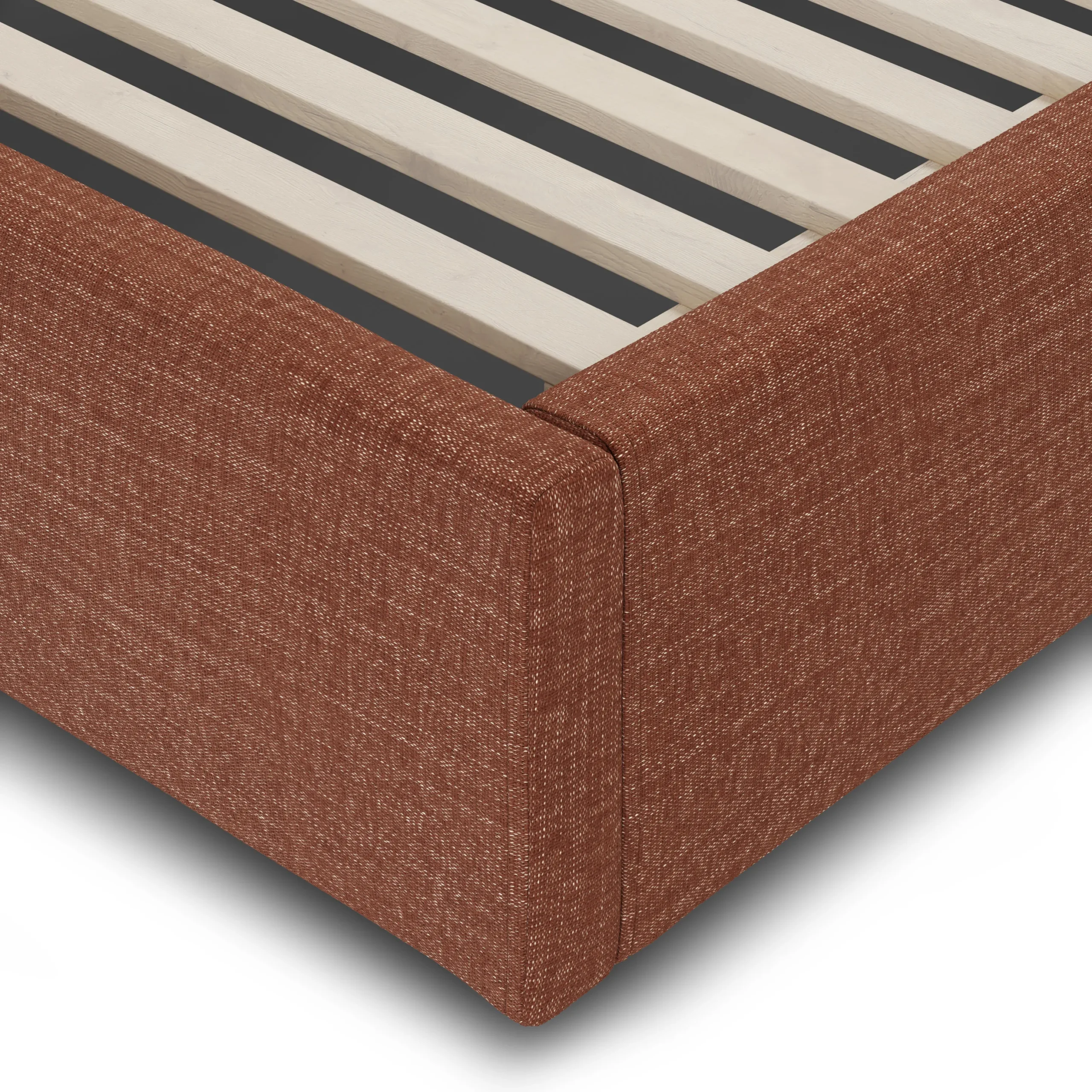 Calabri King Upholstered Bed - Napa Rust - Image 10