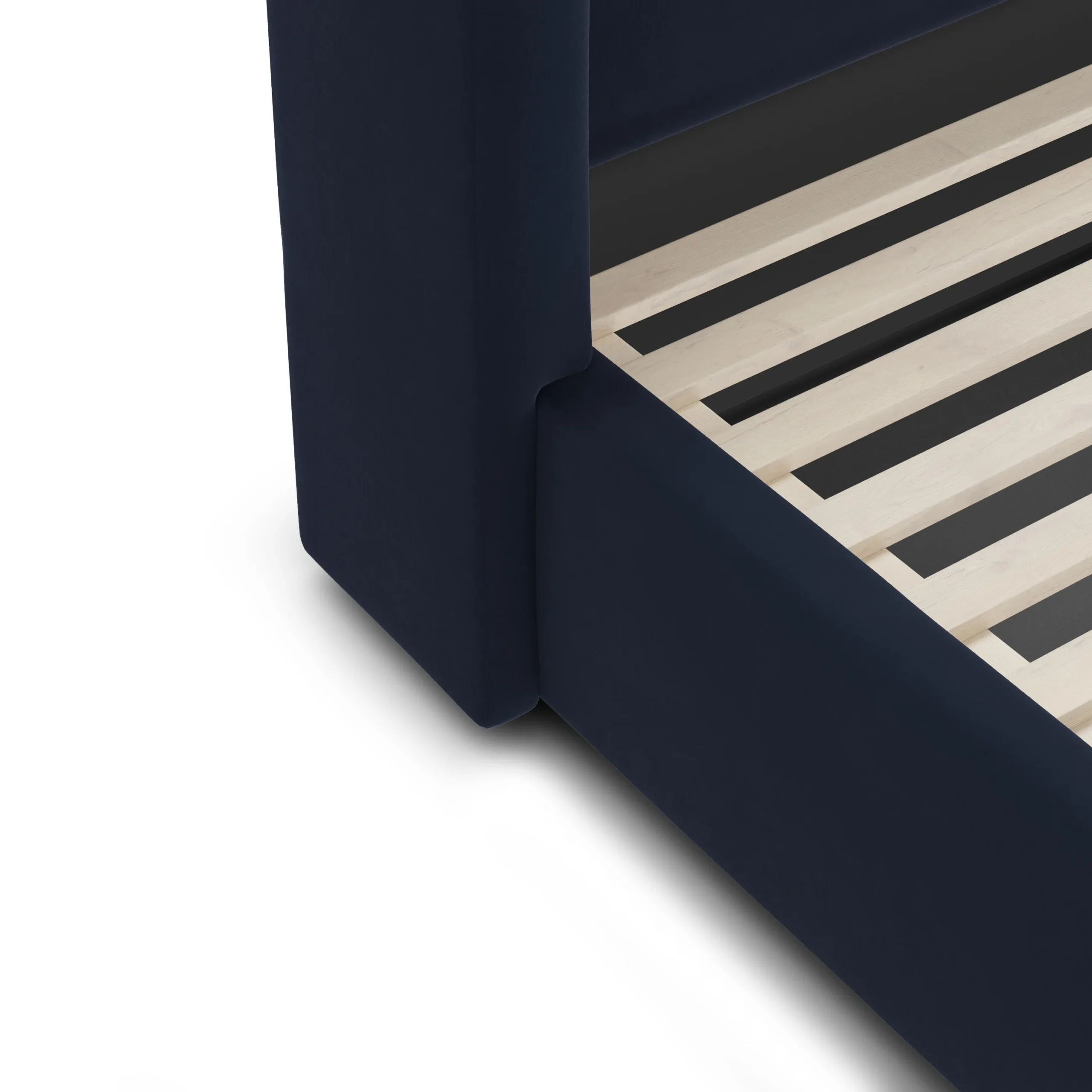 Calabri King Velvet Bed - Hale Ink - Image 10
