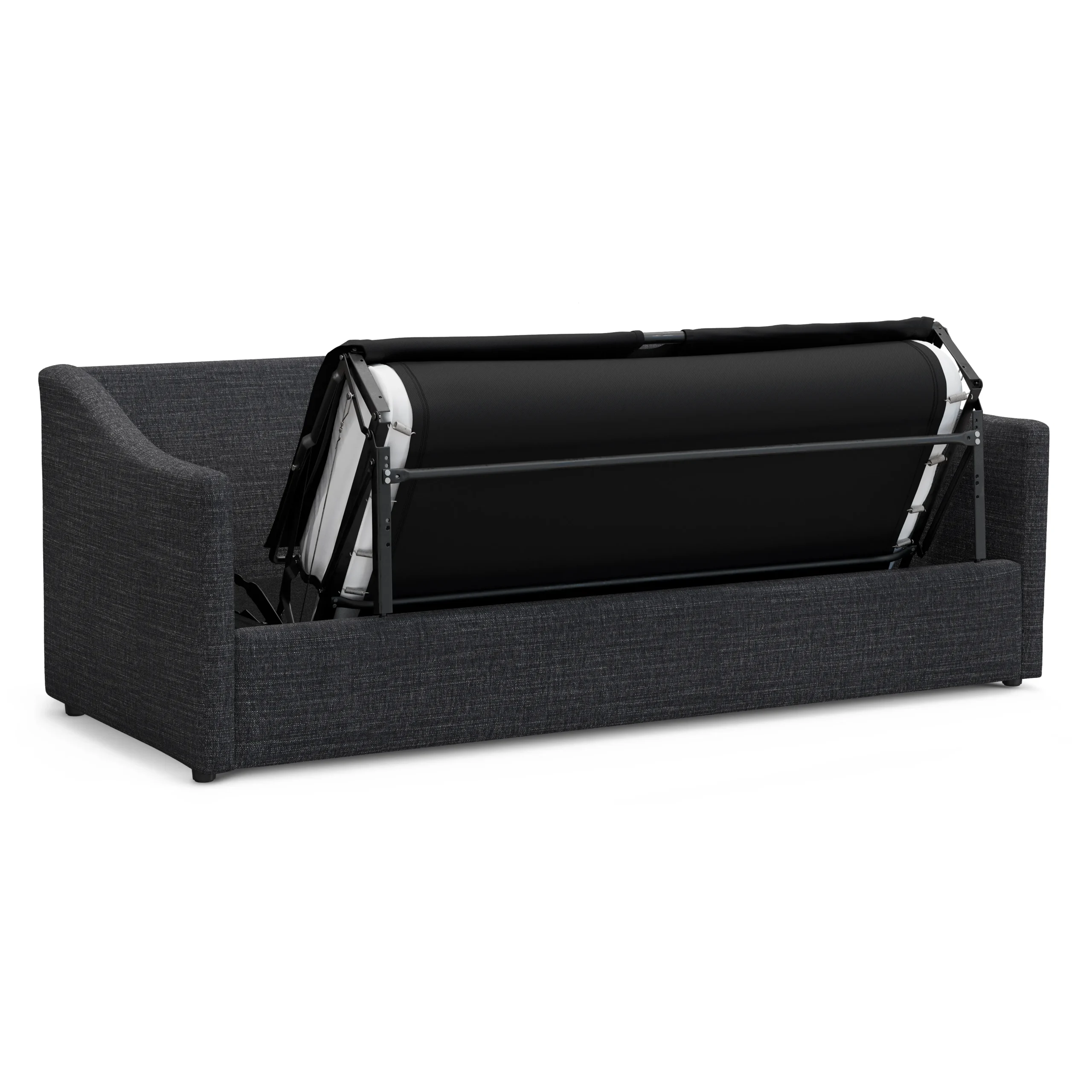 Landry 84.5_ Sofa Bed - Napa Charcoal - Image 6